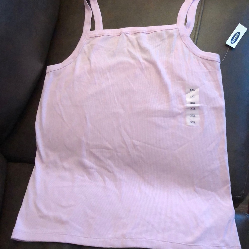 Slim-Fit Square-Neck Rib-Knit Tank for Wome - Picture 6 of 6